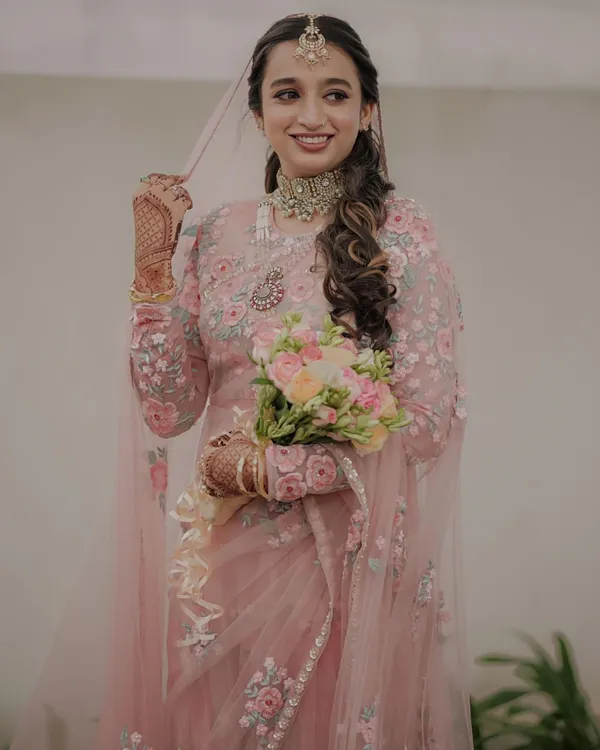 Baby_Pink_Soft_Net_Party_Wear_Saree_For_Women