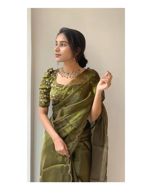 LILY_GREEN_SAREE_
