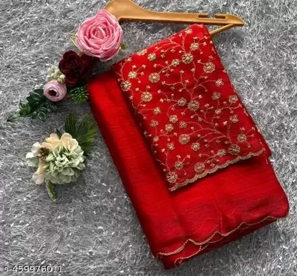 LILY-RED-SAREE