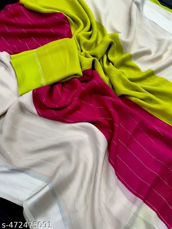 Multicolor_Chiffon_Party_Wear_Saree_For_Women