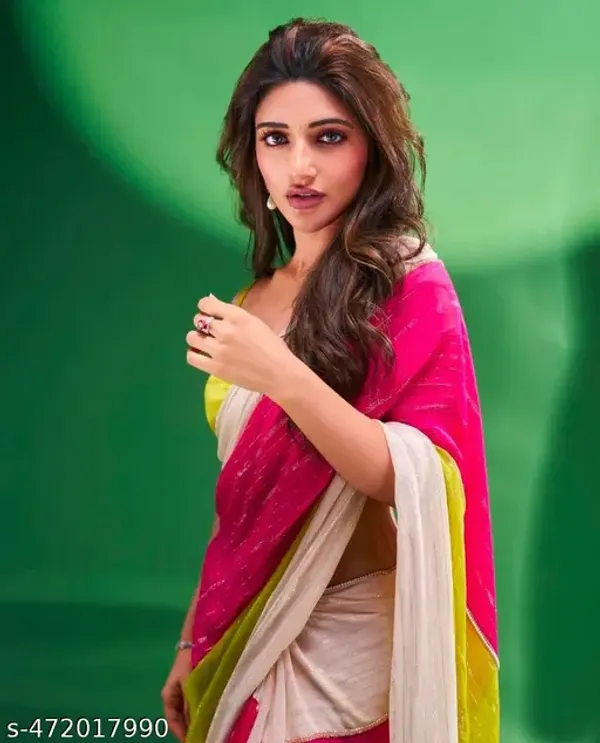 Multicolor_Chiffon_Party_Wear_Saree_For_Women