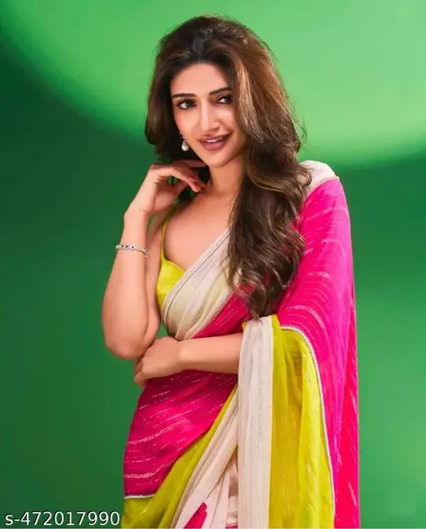 Multicolor_Chiffon_Party_Wear_Saree_For_Women