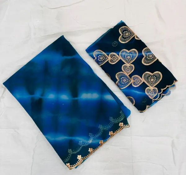 Blue_Georgette_Daily_Wear_Saree_For_Women