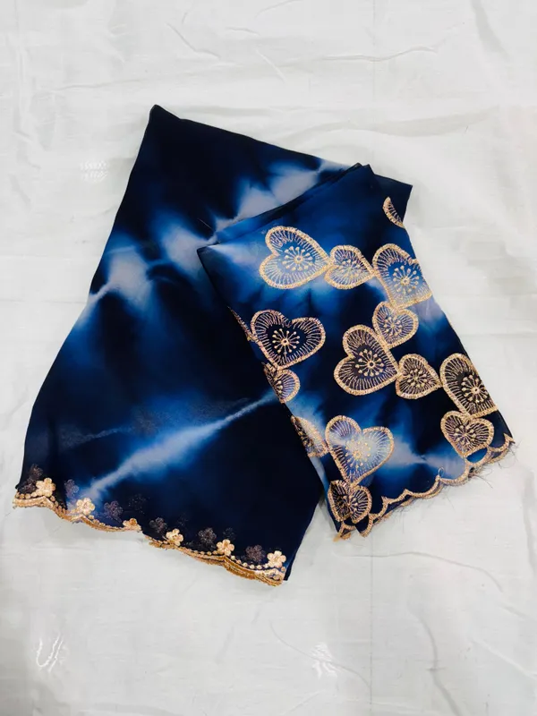 Navy_Blue_Georgette_Party_Wear_Saree_For_Women