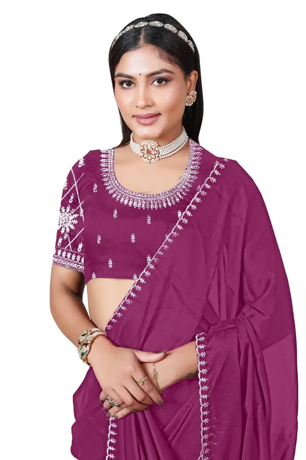Pink_Poly_Silk_Party_And_Wedding_Wear_Saree_For_Women