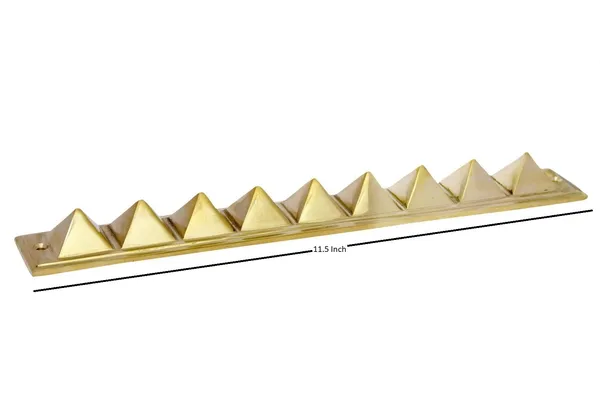 Brass_Vastu_Nine_9_Pyramid_Wall_Strip_For_Vaastu_Correction_And_Positive_Energy