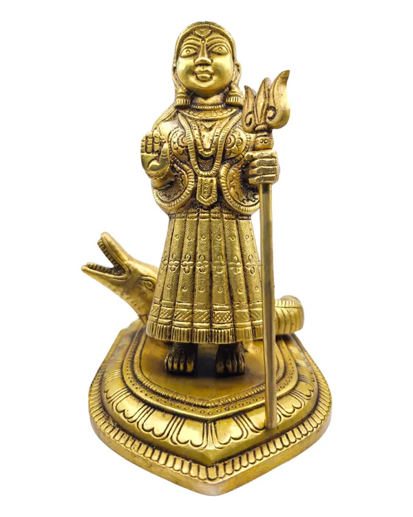 Brass_Khodiyar_Maa_Statue