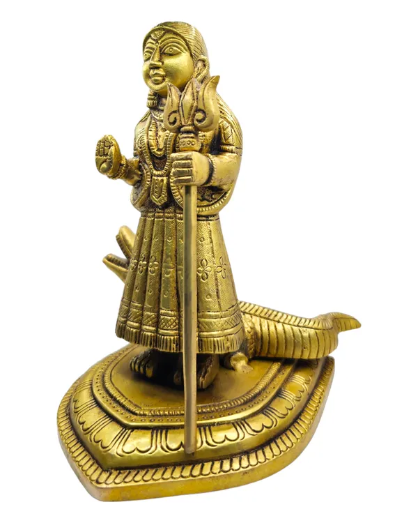 Brass_Khodiyar_Maa_Statue