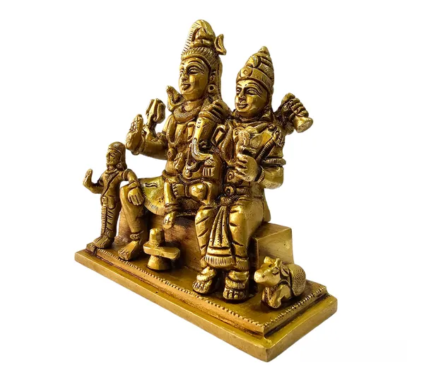 Handcrafted_Lord_Shiva_Family_In_Brass
