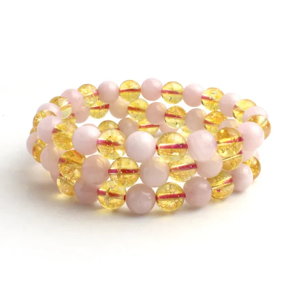 Citrine_Rose_Quartz_Bracelet