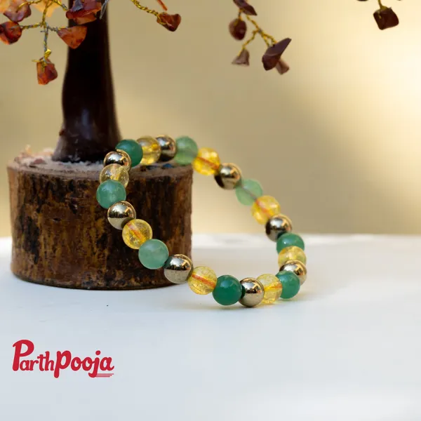 Citrine,_Golden_Pyrite_&_Green_Aventurine_Bracelet