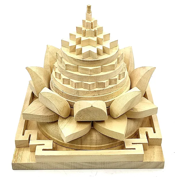Meru_Shriparni_Lotus_(Kamal)_Shri_Yantra_With_Acrylic_Box