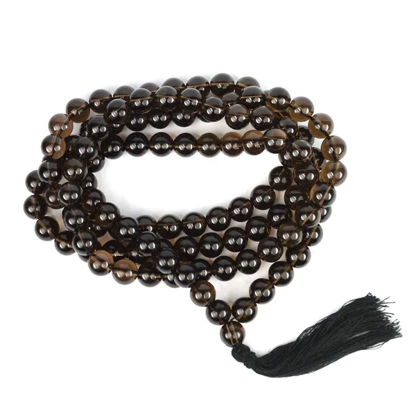 Natural_Smoky_Quartz_Beads_Mala