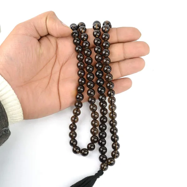 Natural_Smoky_Quartz_Beads_Mala