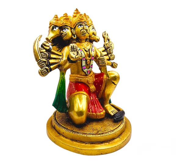 Brass_Panchmukhi_Hanuman_Statue