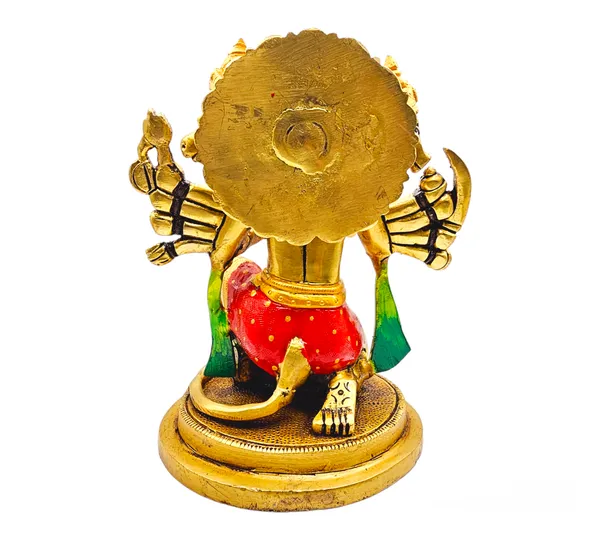 Brass_Panchmukhi_Hanuman_Statue