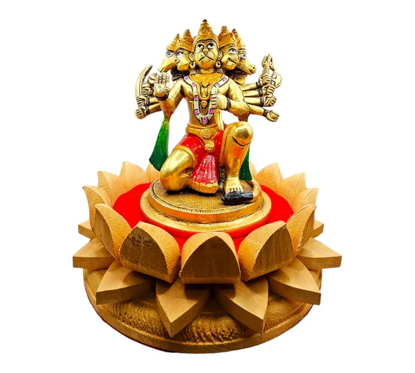 Brass_Panchmukhi_Hanuman_Statue