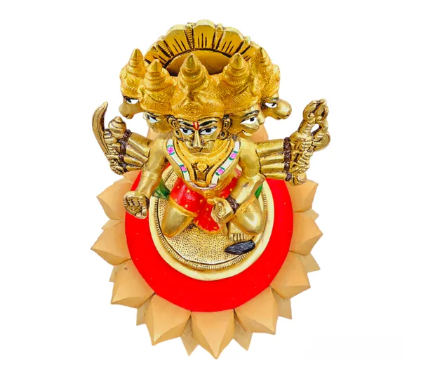 Brass_Panchmukhi_Hanuman_Statue