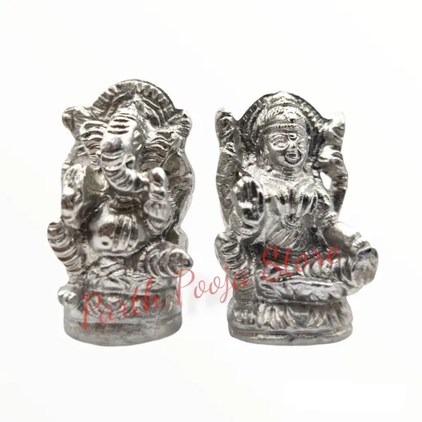 Parad_(Mercury)_Lakshmi_Ganesh_Statue/Idol
