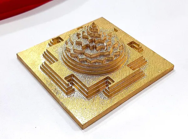 Maha_Meru_Shree_Yantra_3D_Meru_Shree_Yantra_-Gold_Plated_/Brass_With_Accurate_Cutting