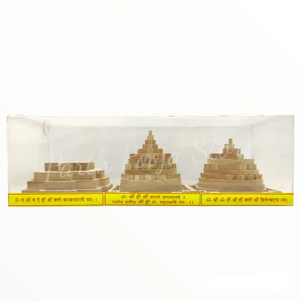 3D_Shriparni_Kuber_,_Sri_Yantra_And_Kanakdhara_Yantra
