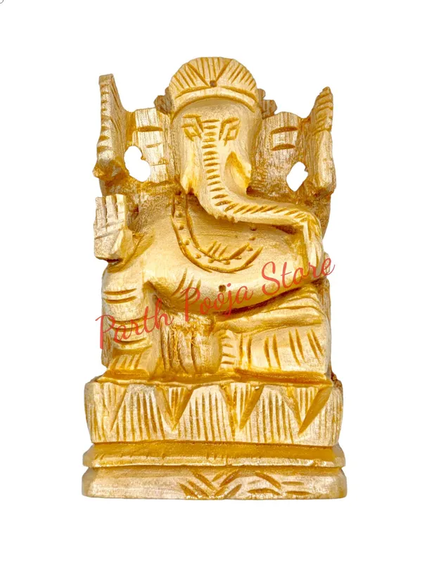 Shriparni_Wooden_Ganesh_Statue