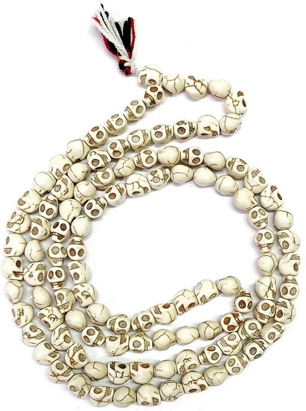 Carved_Stone_Skull/Narmund_Mala_For_Goddess_Kali_Pooja_Good_Health,Wealth_&_Puja_(108+1)