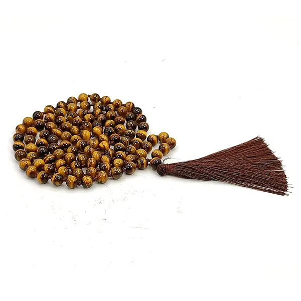 Tiger_Eye_Stone_Necklace_Japa_Mala_108_+_1_Beads_For_Reiki_Chakra_Aura_Crystal_Healing