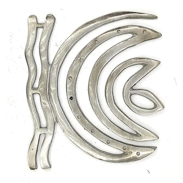 Zinc_Helix_Vastu_Remedies_For_North-East_Ishanya_Dosha_Nivaran_Missing_Corner_&_Cuts_Remedies_(Silver_Grey,_4_Inch,_1Pc)