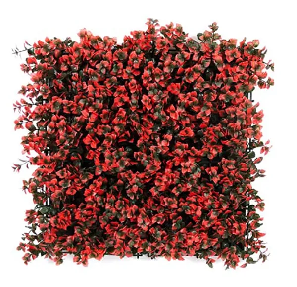 Red_Vertical_Garden_Artificial_Wall_Plants_|_50Cm_X_50Cm_X_8Cm