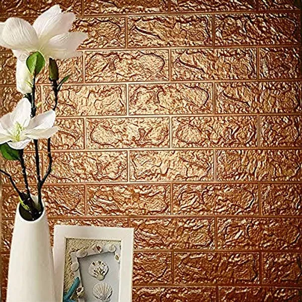 Gold_3D_Brick_Wallpaper_For_Walls_|_70_X_77_Cm