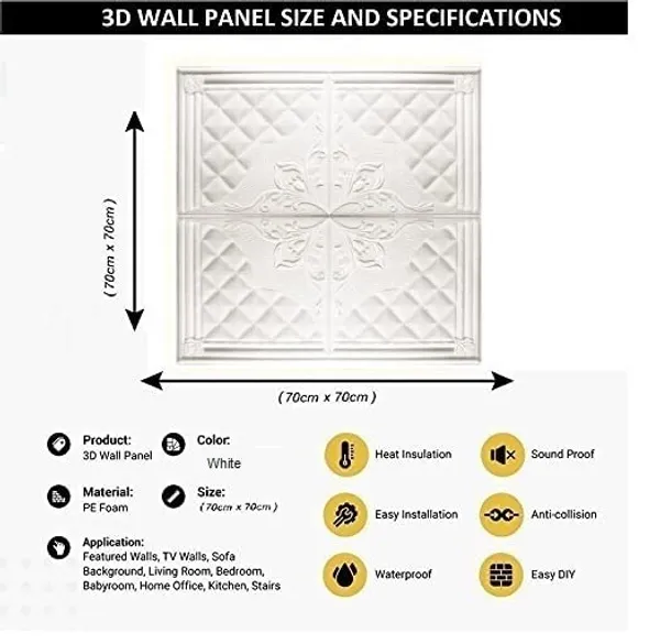 White_Ceiling_3D_Foam_Brick_Wall_Panels_|_70_X_70Cm