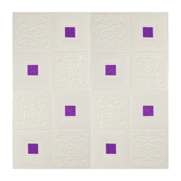 Pink_Cute_Square_Design_3D_Foam_Wall_Panels_|_70X70_Cm