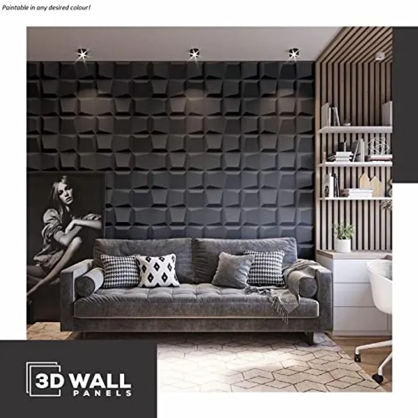 White_3D_PVC_Embossed_And_Printable_Cube_Design_Wall_Panels