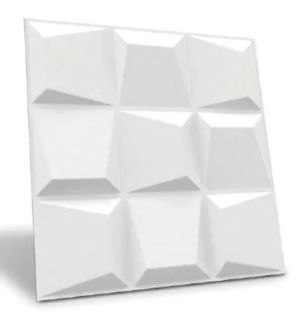 White_3D_PVC_Embossed_And_Printable_Cube_Design_Wall_Panels