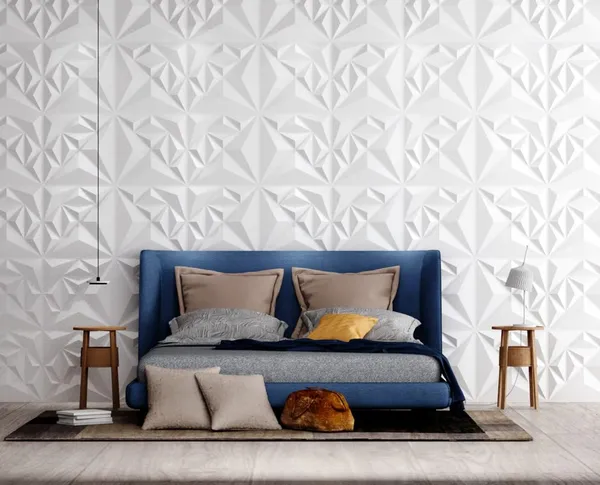 White_3D_PVC_Embossed_And_Printable_Diamond_Cut_Wall_Panels