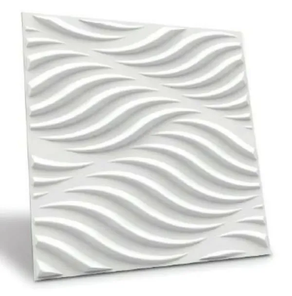 White_3D_PVC_Embossed_And_Printable_Swirl_Design_Wall_Panels