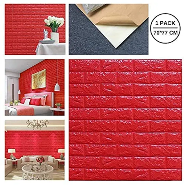 Red_Cute_3D_Brick_Wallpaper_For_Walls_|_70_X_77_Cm