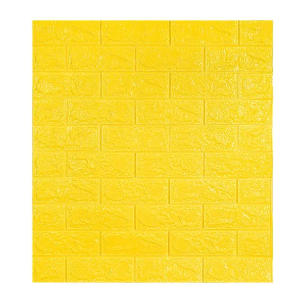 Yellow_Cute_3D_Brick_Wallpaper_For_Walls_|_70_X_77_Cm