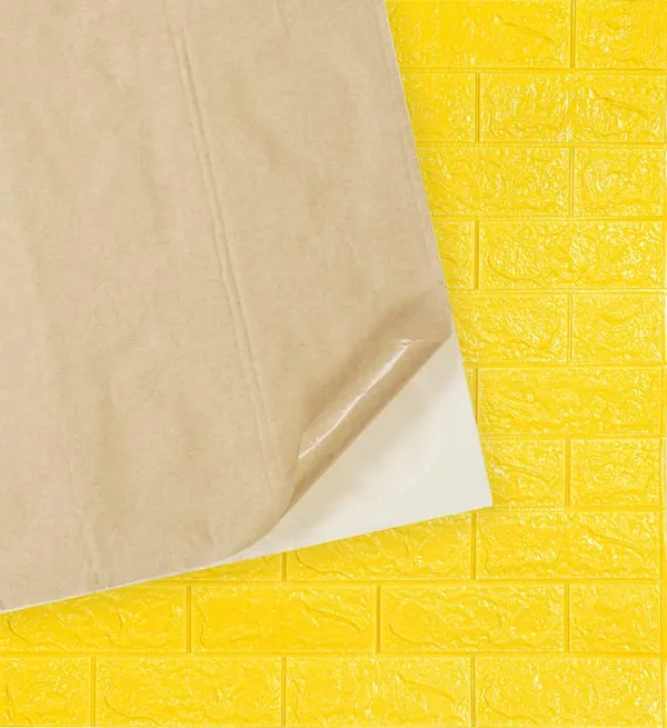 Yellow_Cute_3D_Brick_Wallpaper_For_Walls_|_70_X_77_Cm