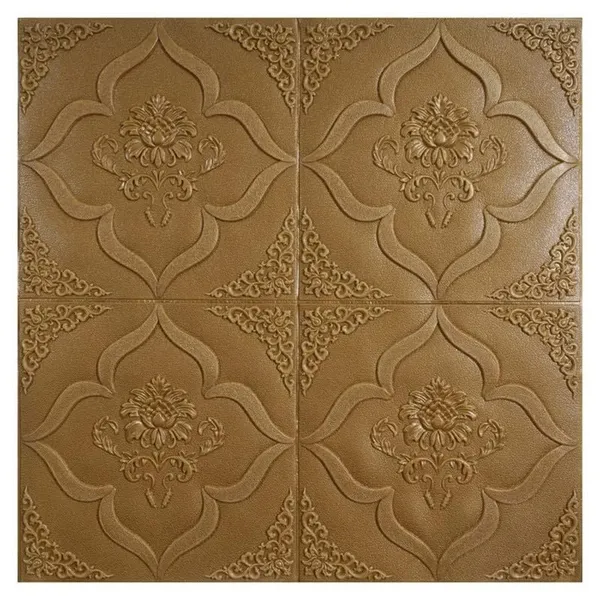 Brown_Cute_Square_Design_3D_Foam_Wall_Panels_|_70_X_70_Cm