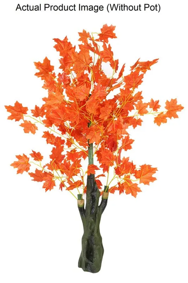 Orange_Artificial_Maple_Tree_|_Without_Pot_For_Home,_Office_|_5_Feet