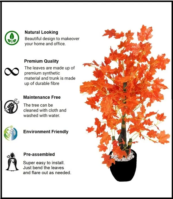 Orange_Artificial_Maple_Tree_|_Without_Pot_For_Home,_Office_|_5_Feet