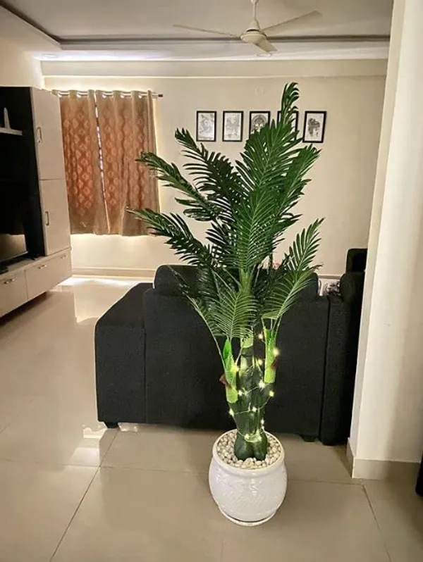 Green_Artificial_Palm_Tree_|_Without_Pot_For_Home,_Office