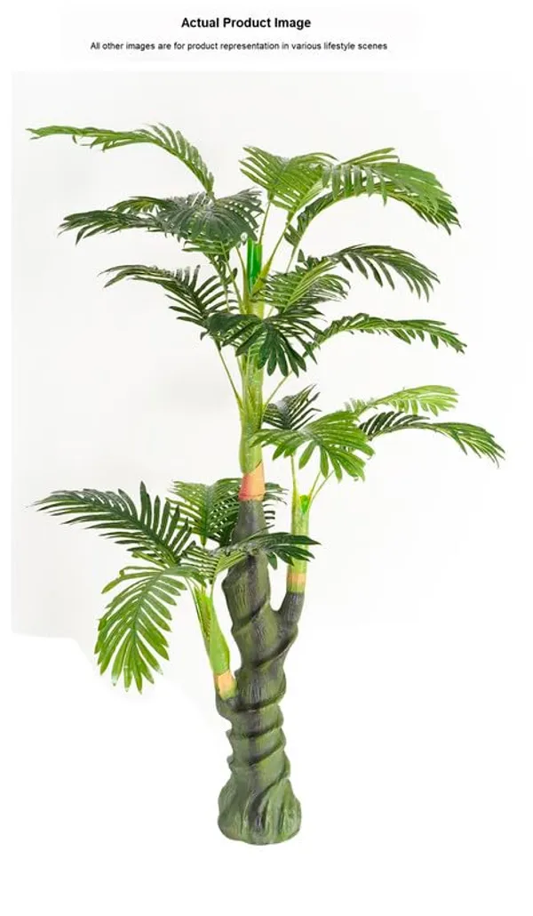 Green_Artificial_Areca_Palm_Plant_|_Without_Pot_For_Home,_Office