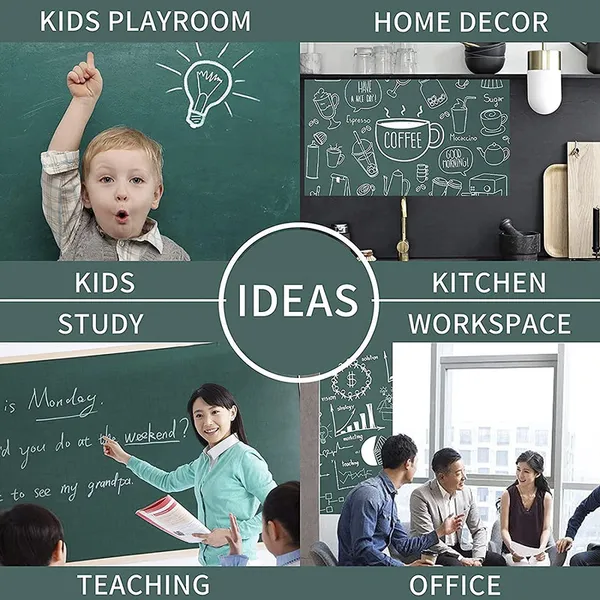 Pack_Of_3_Green_Pvc_Removable_Self-Adhesive_Board_Sticker_with_5_Free_Chalks_|_For_Children_Study_Room_|_60_X_200_Cm