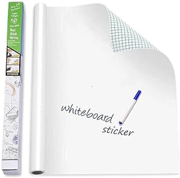 Pack_Of_3_White_Pvc_Removable_Self-Adhesive_Board_Sticker_with_5_Free_Chalks_|_For_Children_Study_Room_|_60_X_200_Cm