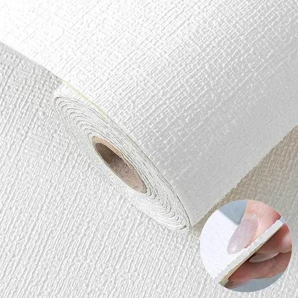 White_3D_Foam_Wallpaper_For_Walls_Roll_Sticker_|_3_Meter_X_0.7_Meter