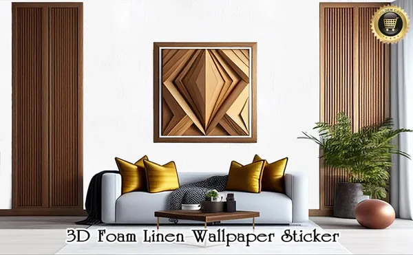 White_3D_Foam_Wallpaper_For_Walls_Roll_Sticker_|_3_Meter_X_0.7_Meter