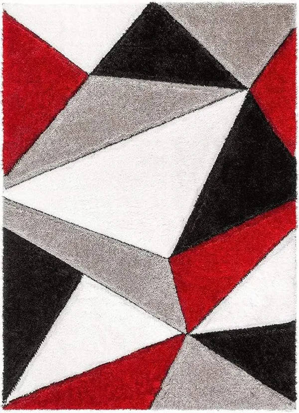 Red_Shaggy_Hand_Woven_Rug_Carpet_|_For_Living_Room_Bedroom_|_4X6_Feet_Each